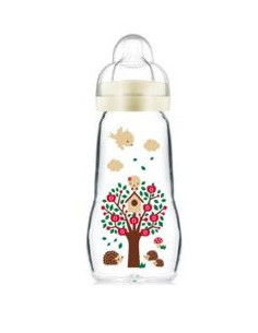 MAM BIB VETRO FEELGOOD 260ML