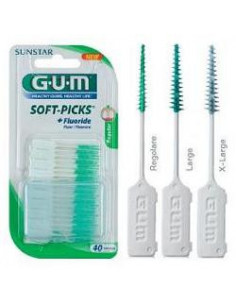 GUM SOFTPICKS SCOV GOM REG40PZ