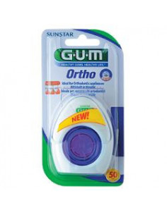 GUM ORTHO FLOSS FILO SPUGNOSO