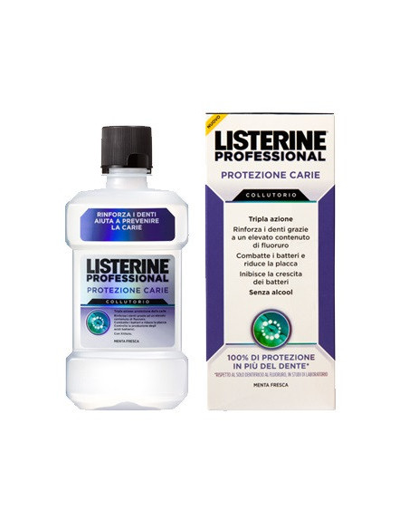 LISTERINE PROF PROT CARIE250ML