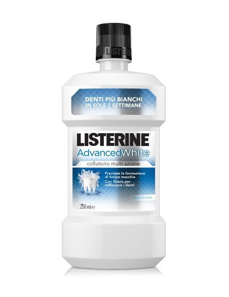 LISTERINE ADVANCE WHITE 250ML